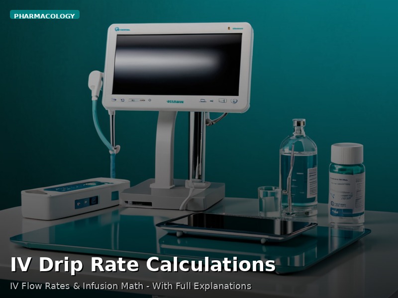 IV Drip Rate Calculations
