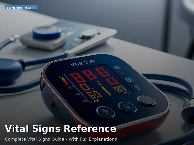 Vital Signs Reference